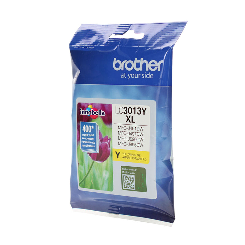 OEM Brother (LC3013Y) Inkjet, Yellow, 400 High Yield