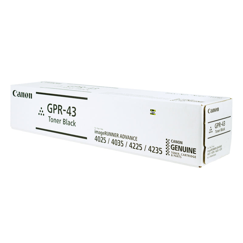 OEM Canon GPR-43 (4792B003) Toner Cartridge, Black, 30.2K Yield