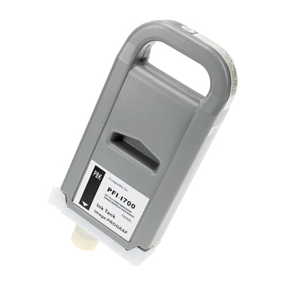 Remanufactured Canon PFI-1700PBK (0775C001) Wide Format, Photo Black, 700ml