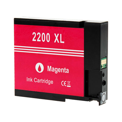 Compatible Canon 2200XL (PGI-2200XLMA) InkJet Cartridge, Magenta, 1.5K High Yield