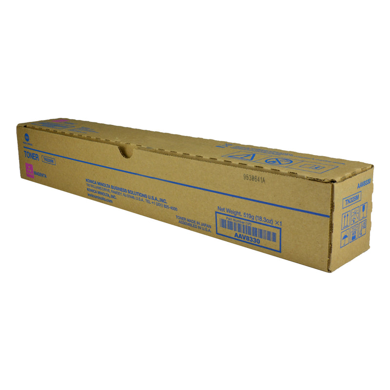 OEM Konica Minolta TN328M (AAV8330) Toner Cartridge, Magenta, 28K Yield