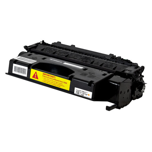 Compatible HP 05X (CE505X) Toner Cartridge, Black, 6.5K High Yield