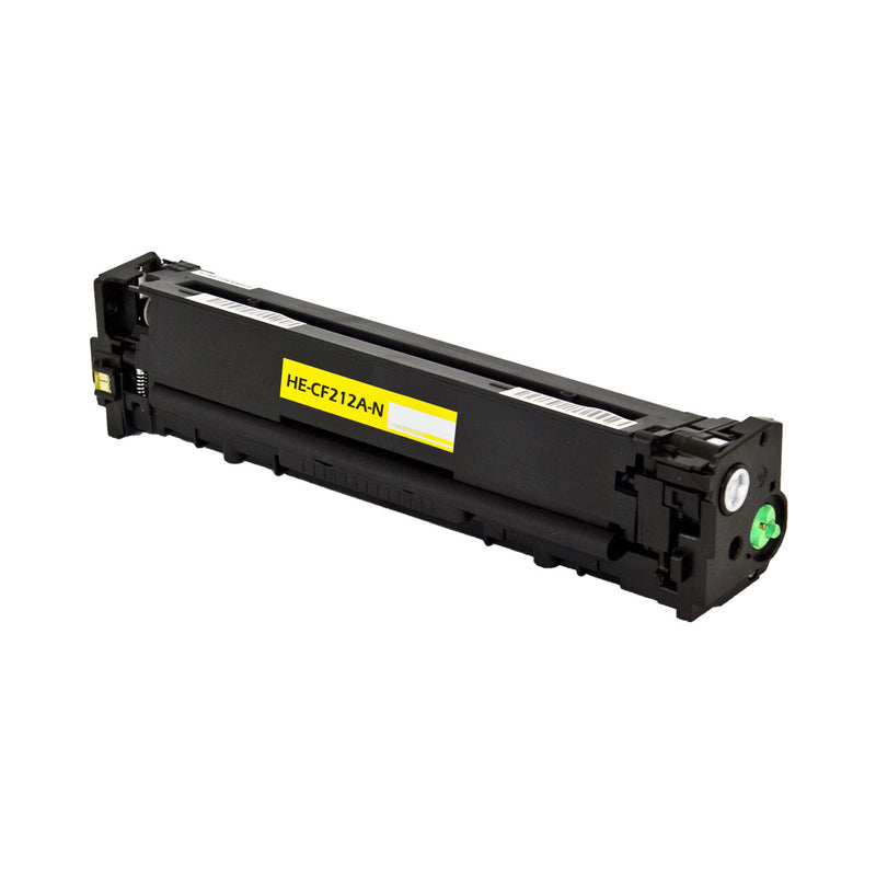 Compatible HP 131A (CF212A) Toner Cartridge, Yellow, 1.8K Yield