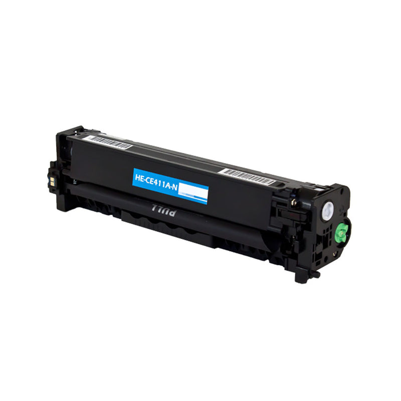 Compatible HP 305A (CE411A) Toner Cartridge, Cyan, 2.6K Yield