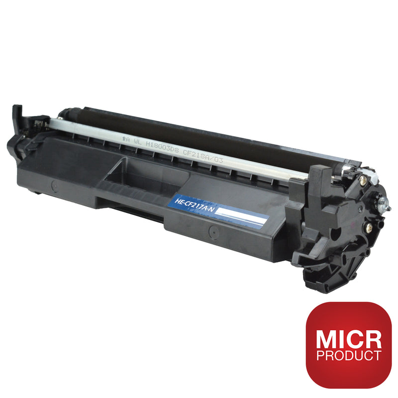 Compatible HP 17A (CF217A) MICR Toner Cartridge, Black, 1.6K Yield