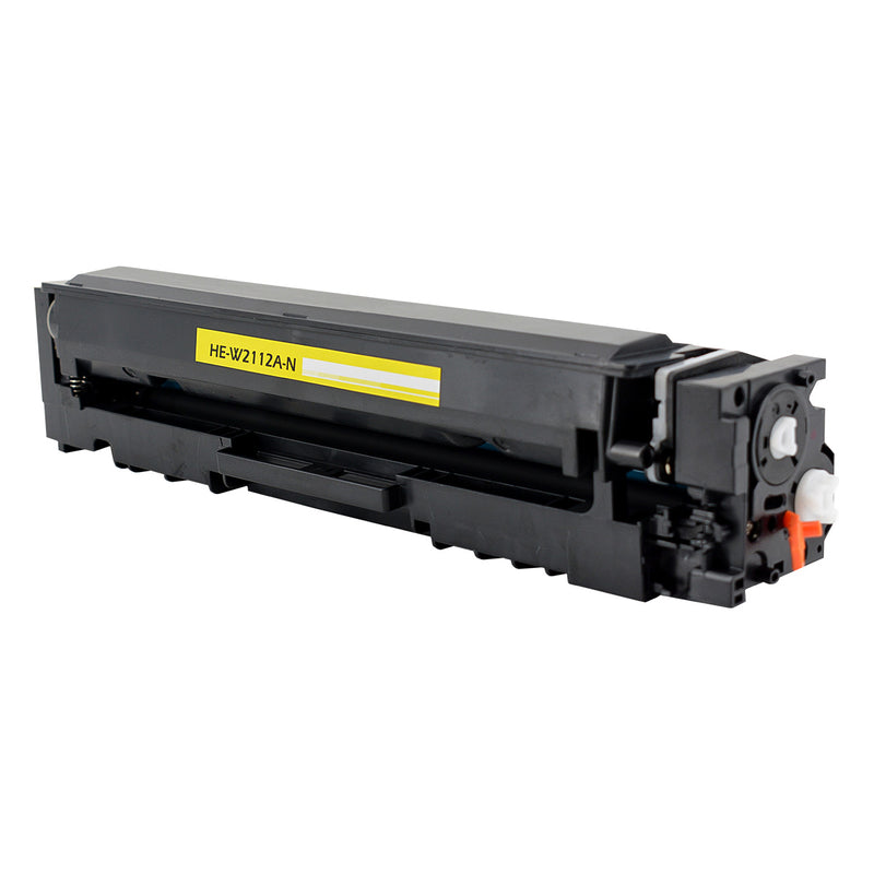 Compatible HP 206A (W2112A) Toner Cartridge, Yellow, 1.25K Yield, DIY (No Chip)