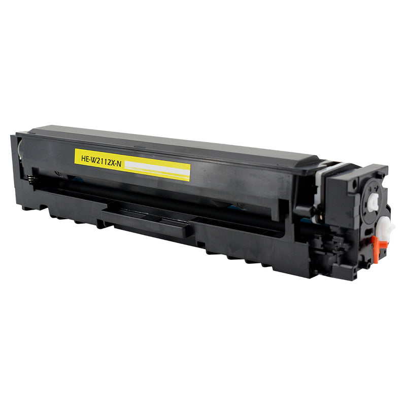 Compatible HP 206X (W2112X) Toner Cartridge, Yellow, 2.45K High Yield, DIY (No Chip)