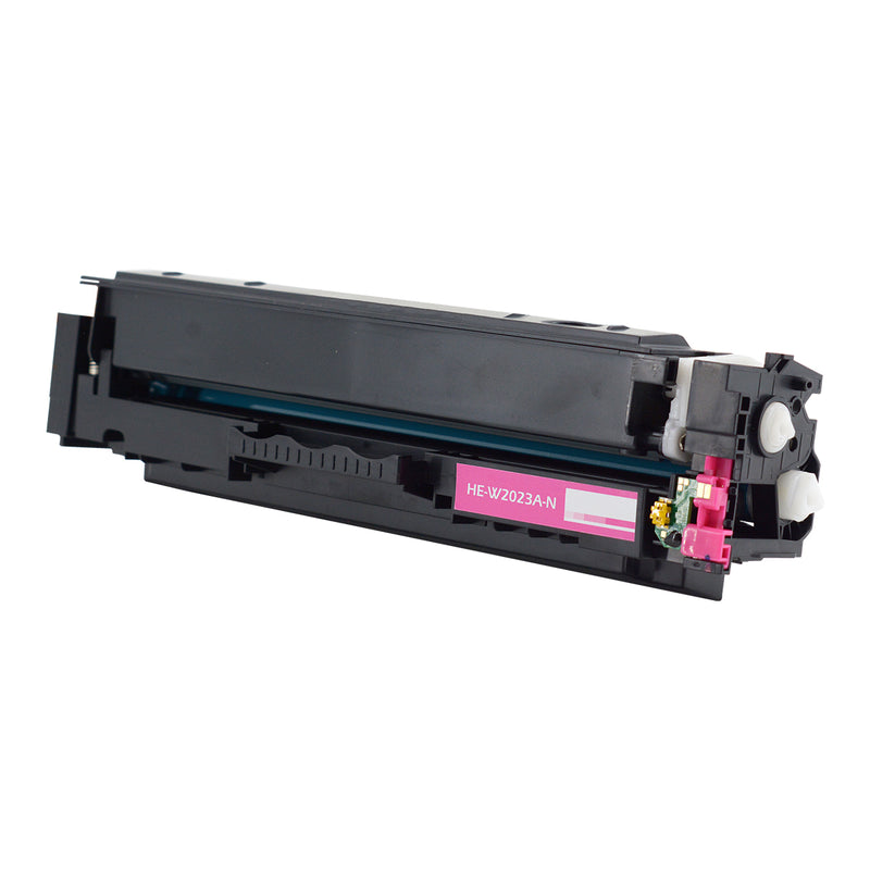 Compatible HP 414A (W2023A) Toner Cartridge, Magenta, 2.1K Yield, (New Chip)