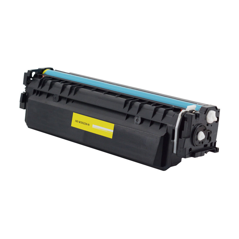 Compatible HP 414X (W2022X) Toner Cartridge, Yellow, 6K High Yield, DIY (No Chip)