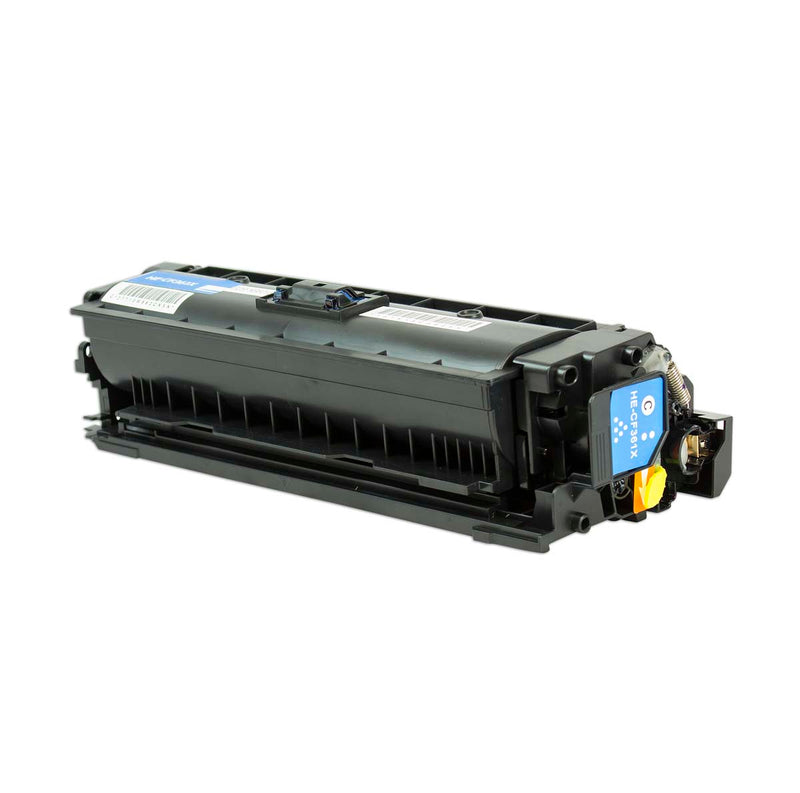 Compatible HP 508X (CF361X) Toner Cartridge, Cyan, 9.5K High Yield