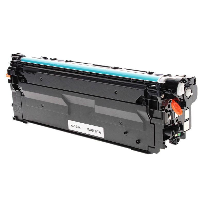 Compatible HP 212X (W2123X) Toner Cartridge, Magenta, 10K High Yield, (New Chip)