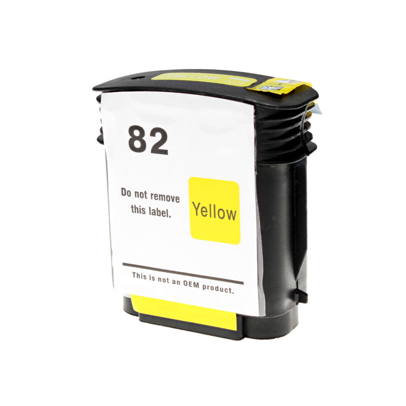 Remanufactured HP 82 (C4913A) Wide Format, Yellow, 3200 Yield