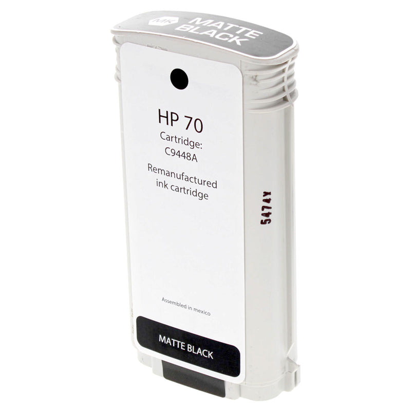 Remanufactured HP 70 (C9448A) Wide Format, Matte Back, 130ml Yield