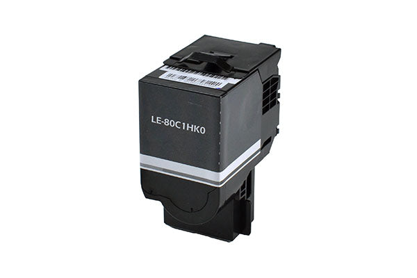 Compatible Lexmark 801HK (80C1HK0) Toner Cartridge, Black, 4K High Yield