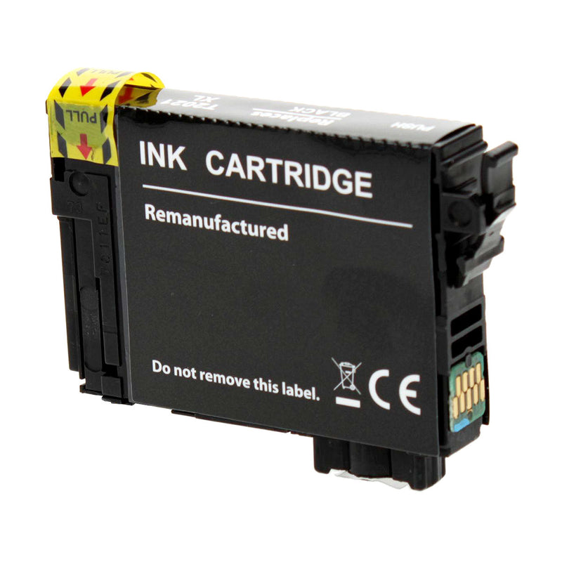 Remanufactured Epson 202XL (T202XL120) InkJet Cartridge, Black, 550 High Yield