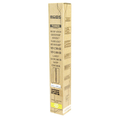 Compatible Ricoh MP C300 / MP C400 / MP C401 (841727) Toner Cartridge, Yellow, 10K Yield, TAA Compliant, Made in USA