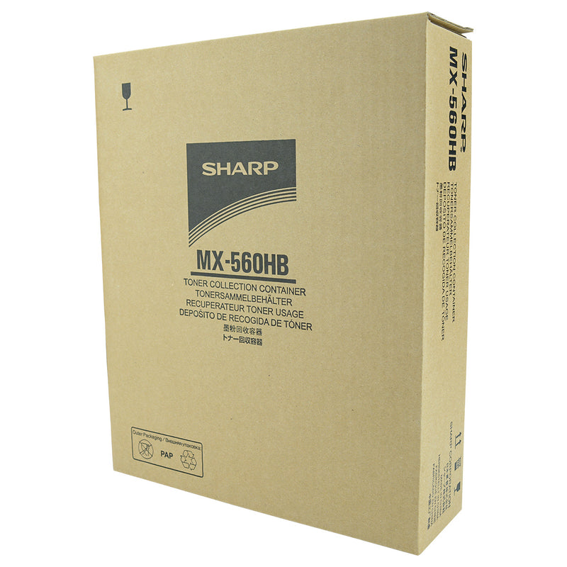 OEM Sharp MX-560HB Waste Toner Container, 100K Yield