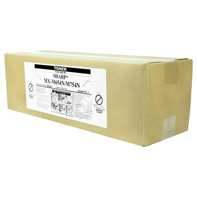 Compatible Sharp MX-M654 / MX-M6570 / MX-M6570 (MX-754NT) Toner Cartridge, Black, 83K Yield, TAA Compliant, Made in USA