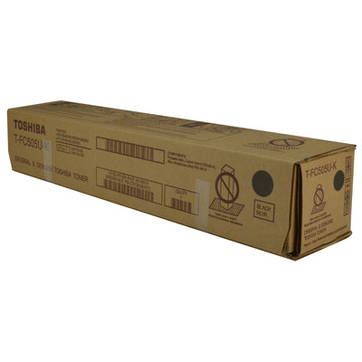 OEM Toshiba T-FC505U-K (TFC505UK) Toner Cartridge, Black, 38.4K Yield