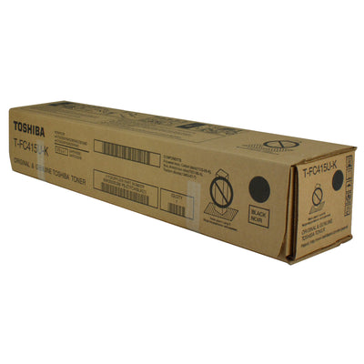 OEM Toshiba T-FC415U-K (TFC415UK) Toner Cartridge, Black, 38.4K Yield