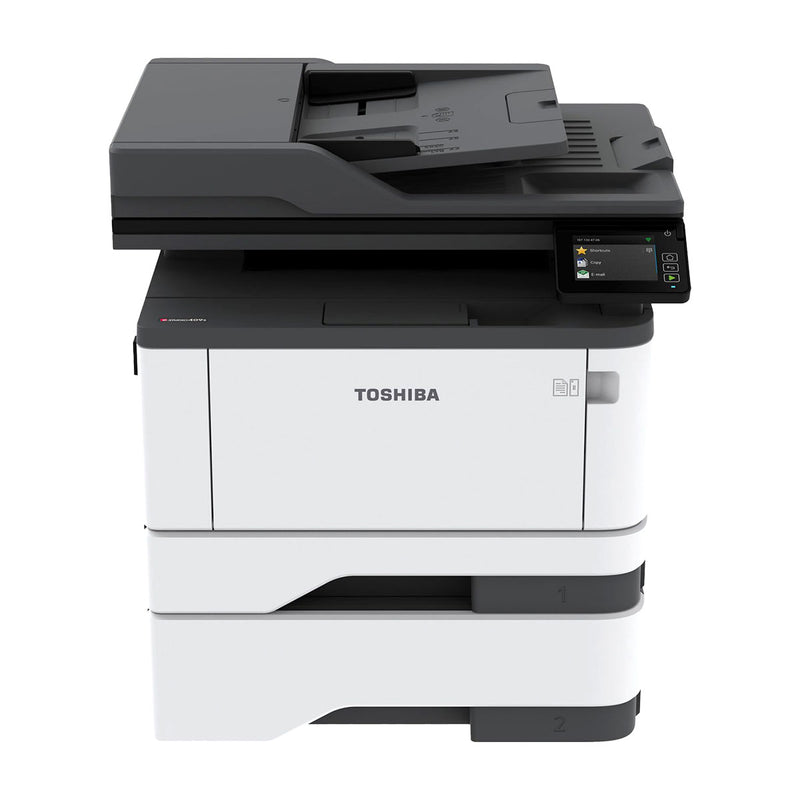 OEM Toshiba e-STUDIO 409AS (ESTUDIO409S) MFP, 42 ppm Monochrome, Print, Copy, Scan, Fax, With 3K Starter Toner