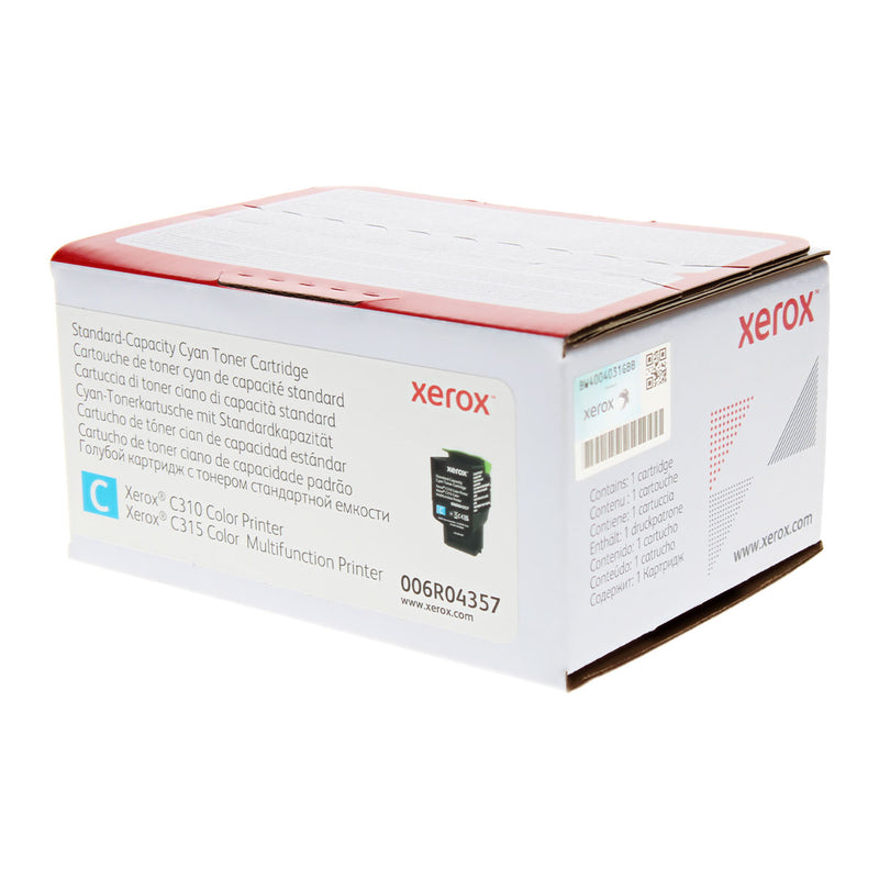 OEM Xerox (6R04357) Toner Cartridge, Cyan, 2K Yield