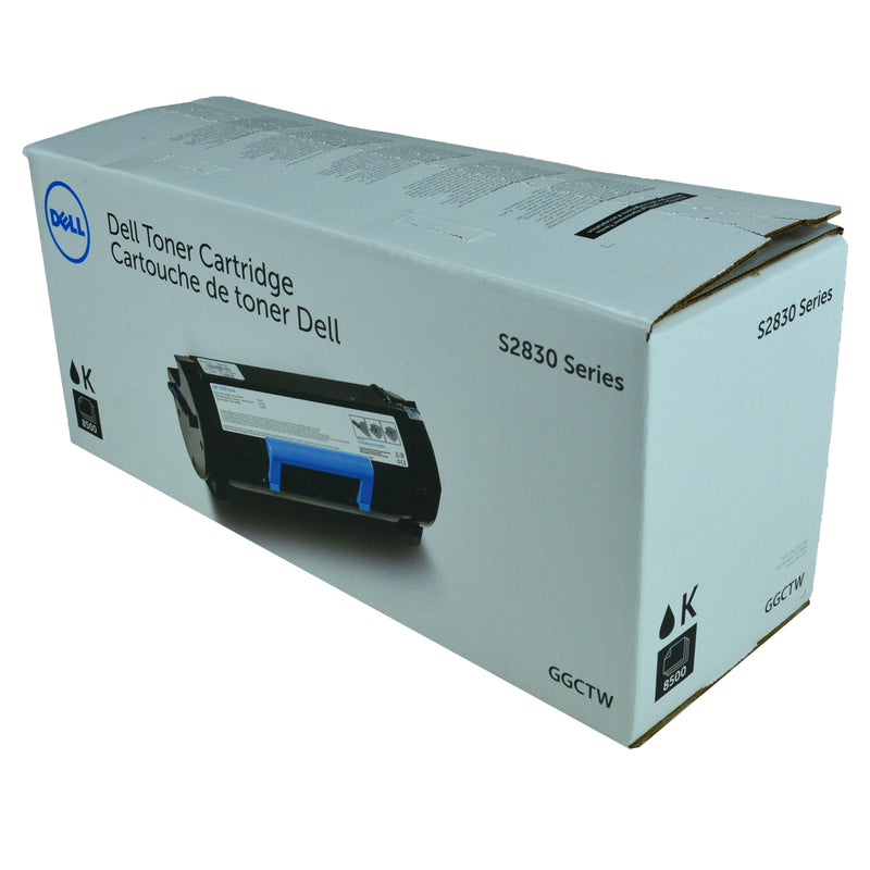 OEM Dell GGCTW (593-BBYP) Toner Cartridge, Black, 8.5K Yield