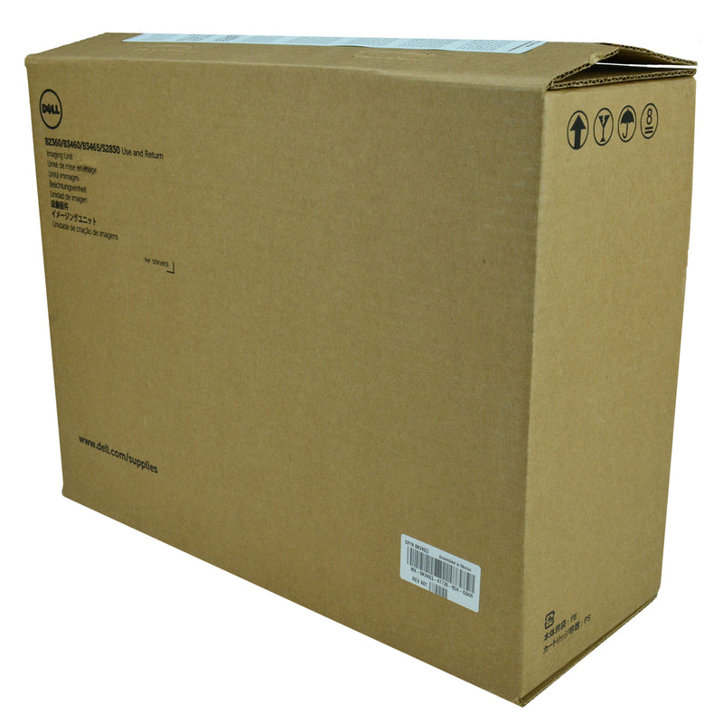 OEM Dell KVK63 (331-9811) Drum Unit, Black, 60K Yield, Return Program