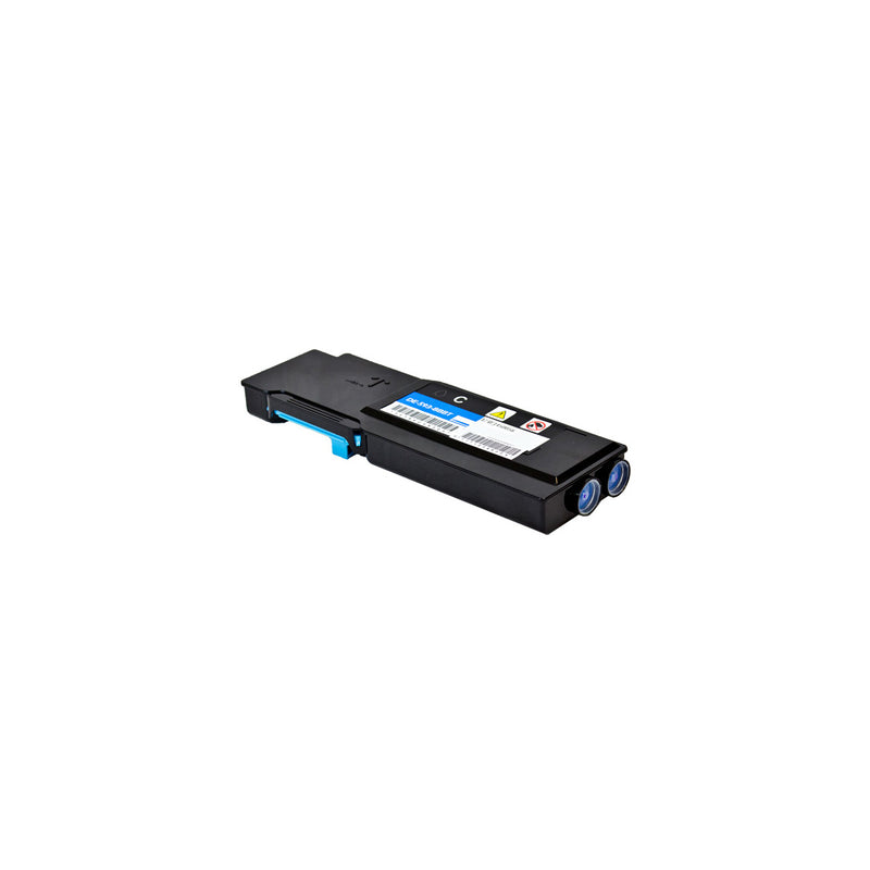 Compatible Dell C2660 (593-BBBT) Toner Cartridge, Cyan, 4K High Yield