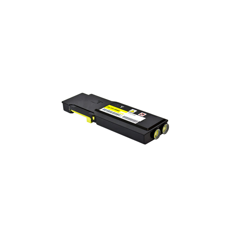 Compatible Dell C2660 (593-BBBR) Toner Cartridge, Yellow, 4K High Yield