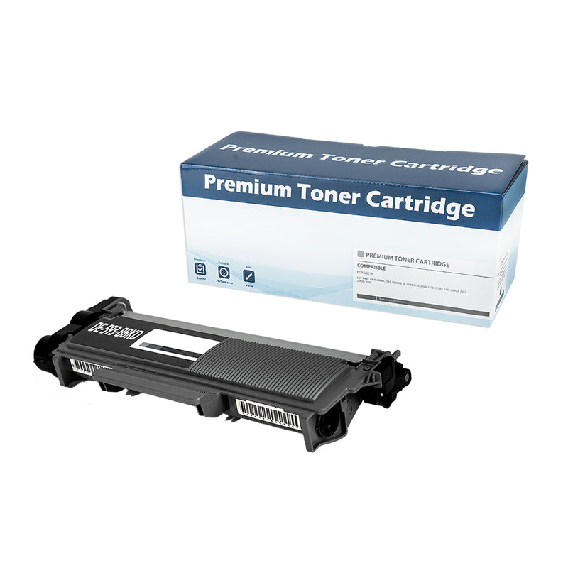 Compatible Dell E515 (593-BBKD) Toner Cartridge, Black, 2.6K High Yield