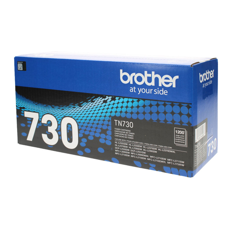 OEM Brother  (TN730) Toner Cartridge, Black, 1.2K Yield