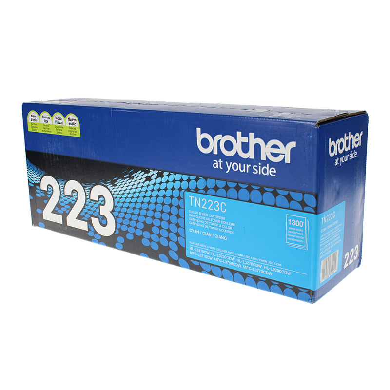 OEM Brother  (TN223C) Toner Cartridge, Cyan, 1.3K Yield