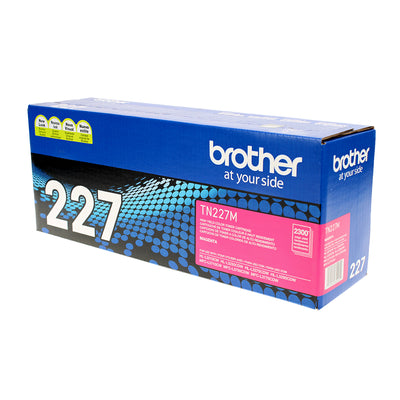 OEM Brother  (TN227M) Toner Cartridge, Magenta, 2.3K High Yield