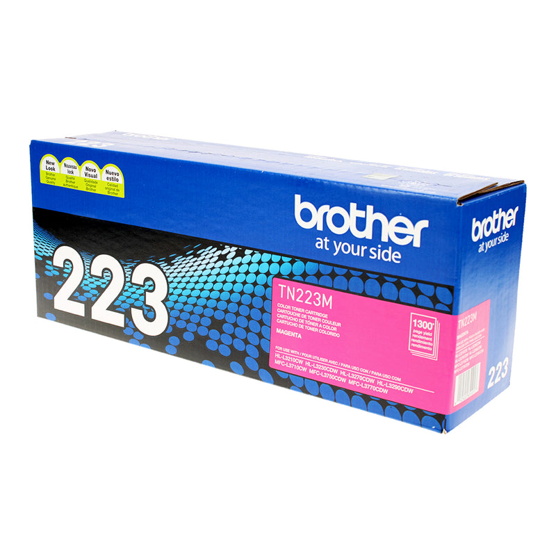 OEM Brother  (TN223M) Toner Cartridge, Magenta, 1.3K Yield
