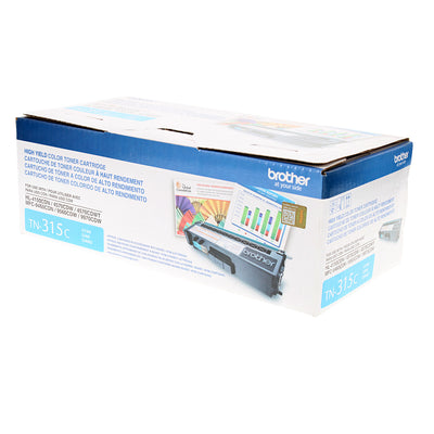 OEM Brother  (TN315C) Toner Cartridge, Cyan, 3.5K High Yield