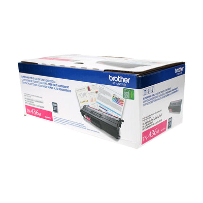 OEM Brother  (TN436M) Toner Cartridge, Magenta, 6.5K Extra High Yield