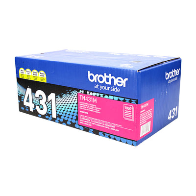 OEM Brother  (TN431M) Toner Cartridge, Magenta, 1.8K Yield