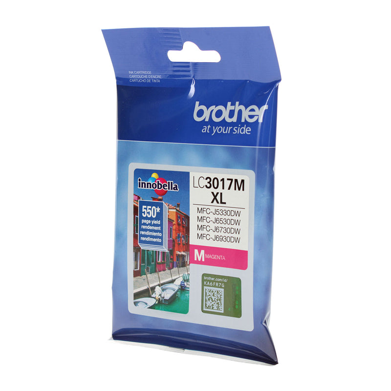 OEM Brother  (LC3017M) Inkjet, Magenta, 550 High Yield
