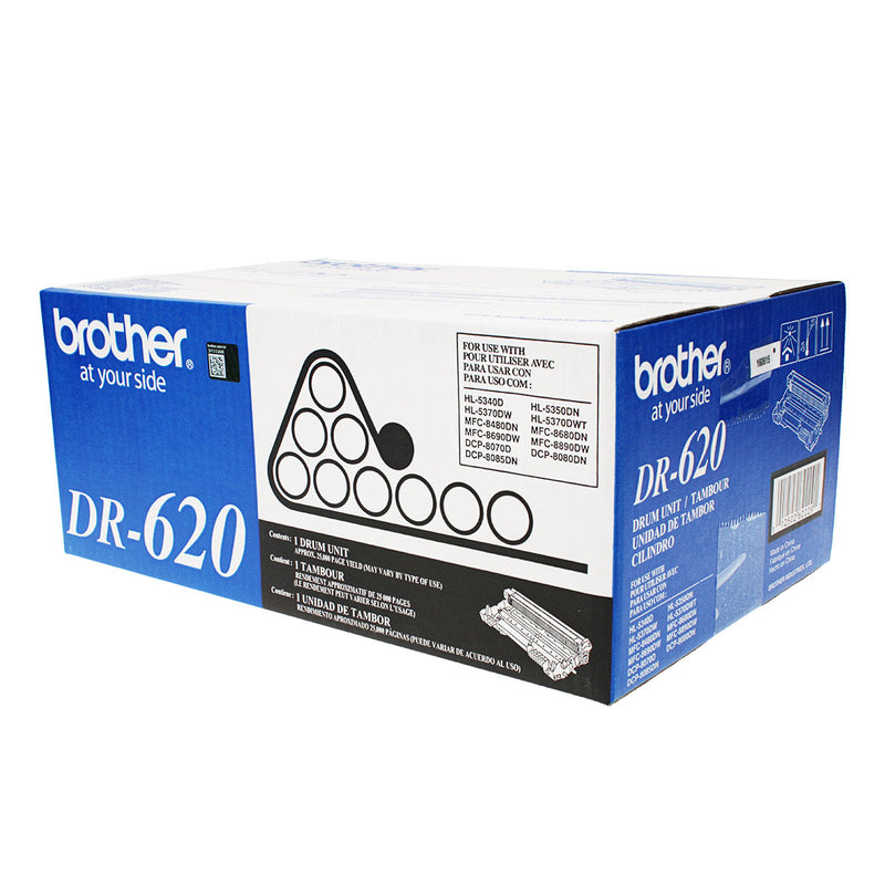 OEM Brother  (DR620) Drum Unit, Black, 25K Yield