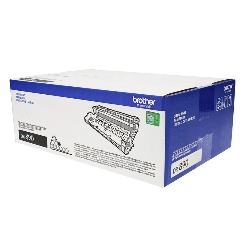 OEM Brother  (DR890) Drum Unit, Black, 50K Yield