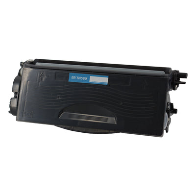 Compatible Brother TN580 (TN580, TN650) Toner Cartridge, Black, 7K High Yield