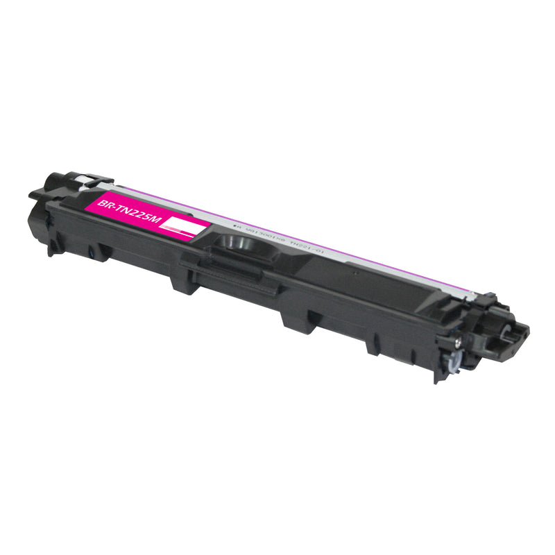 Compatible Brother TN225 (TN225M) Toner Cartridge, Magenta, 2.2K High Yield