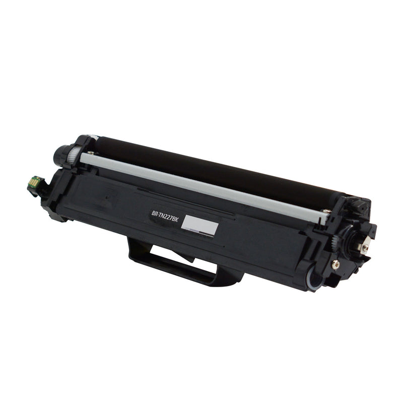Compatible Brother TN227 (TN227BK) Toner Cartridge, Black, 3K High Yield