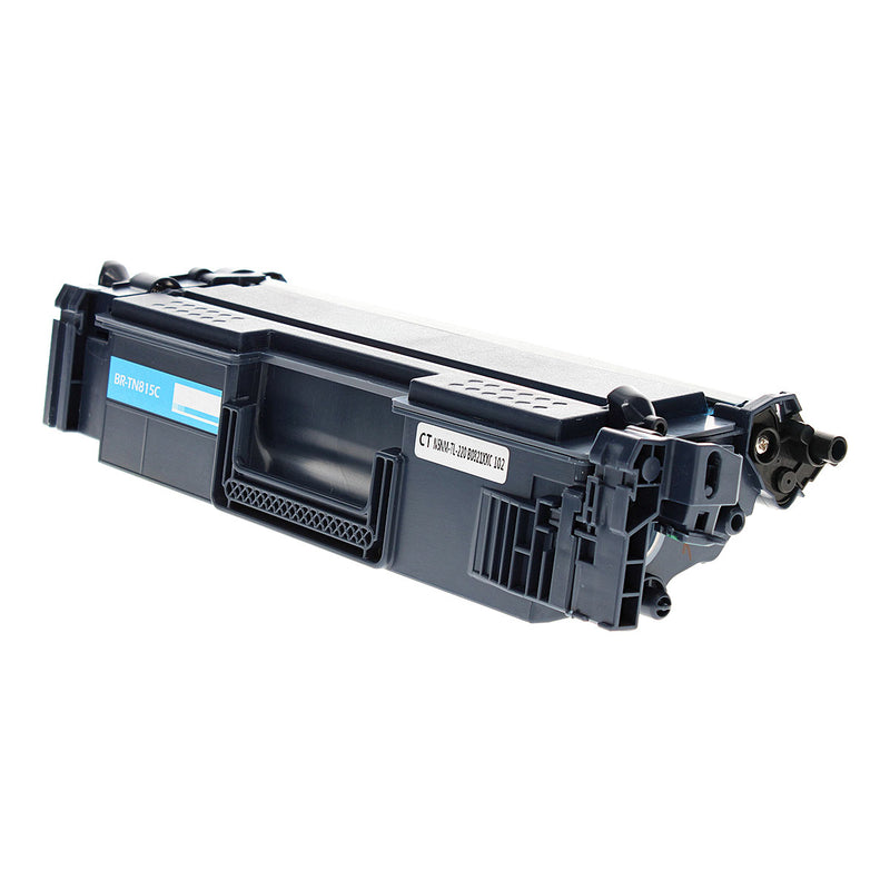 Compatible Brother TN815 (TN815C) Toner Cartridge, Cyan, 12K Extra High Yield