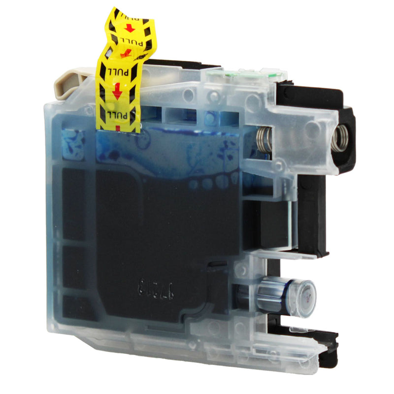 Compatible Brother LC205 XXL (LC205C) InkJet Cartridge, Cyan, 1200 Super High Yield