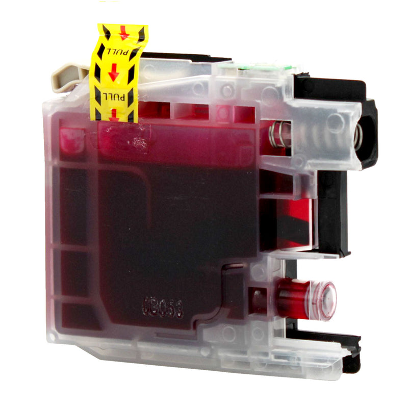 Compatible Brother LC205 XXL (LC205M) InkJet Cartridge, Magenta, 1200 Super High Yield