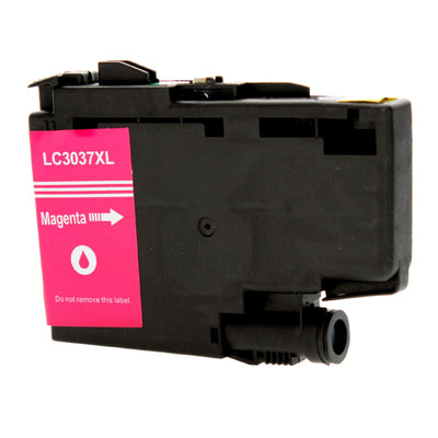 Compatible Brother LC3037 XXL (LC3037M) InkJet Cartridge, Magenta, 1500 Super High Yield