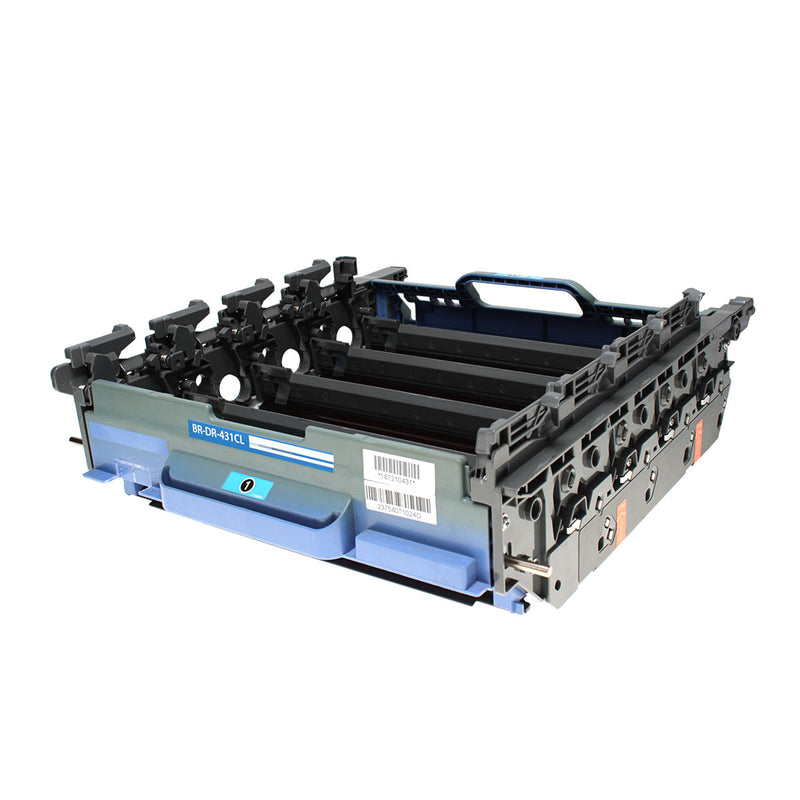 Remanufactured Brother DR431CL (For TN433 TN436 TN436) Drum Unit, Black, 31K Yield, Color
