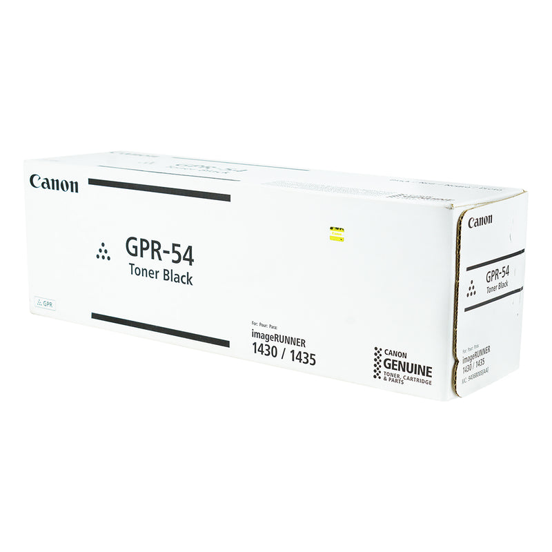 OEM Canon GPR-54 (9436B003) Toner Cartridge, Black, 17.6K Yield